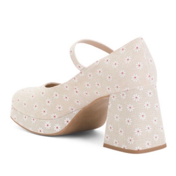 Sold NWT MAIDDEN GIRL CRAZY DAYSI STYLE MARY JANE PLATFORM FLORAL PRINT SIZE 9 - Picture 2 of 14